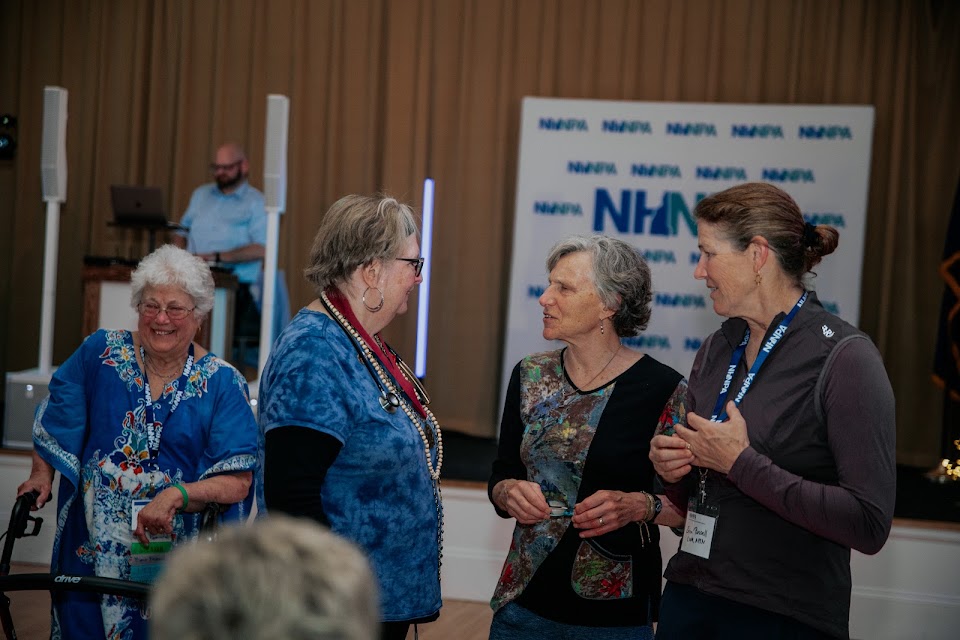 NHNPA members connecting and conversing at an NHNPA professional event